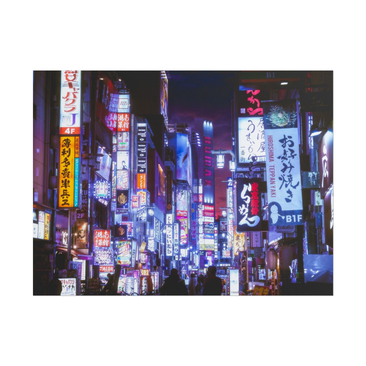 Tokyo Neon Lights Poster