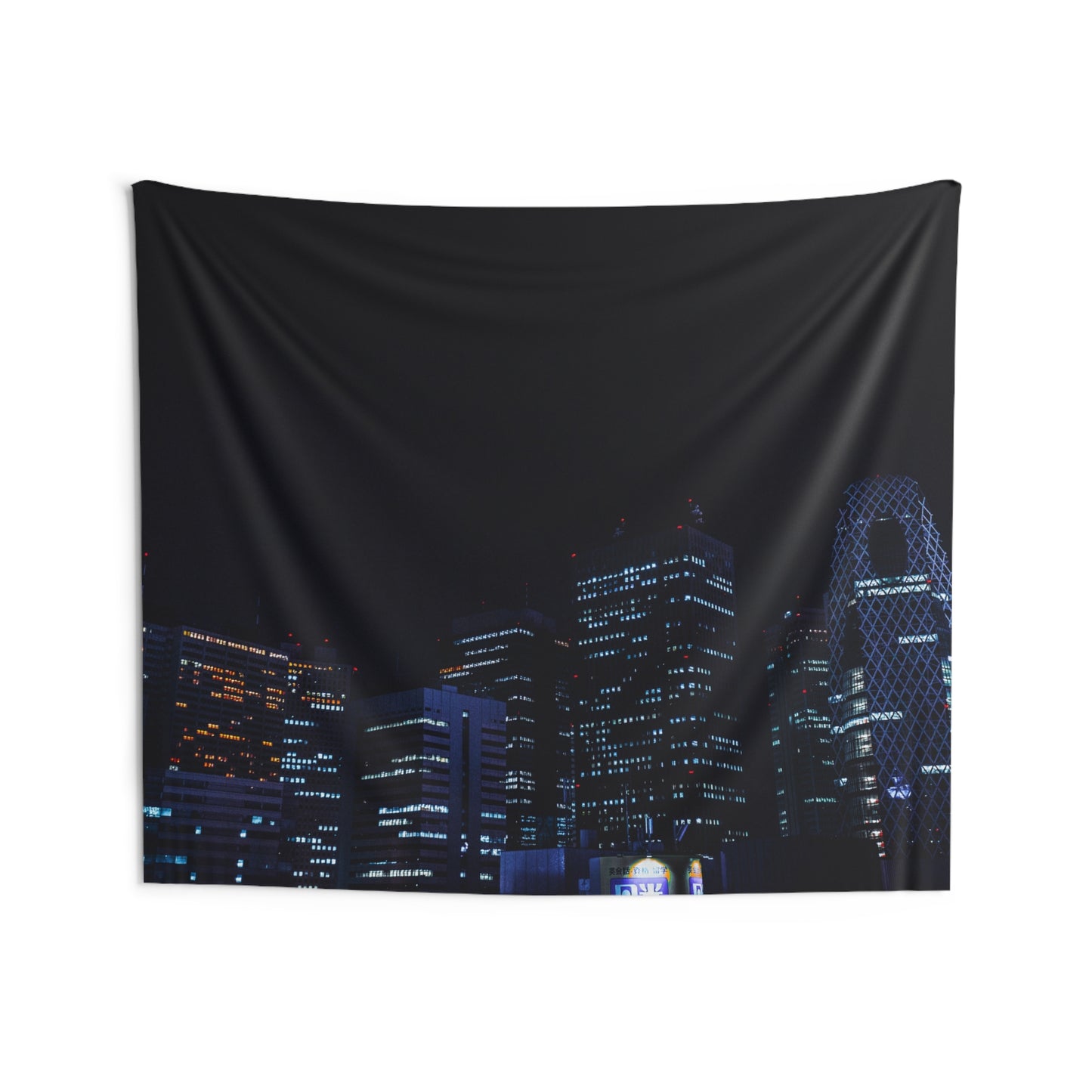 Tokyo Nights Wall Tapestry
