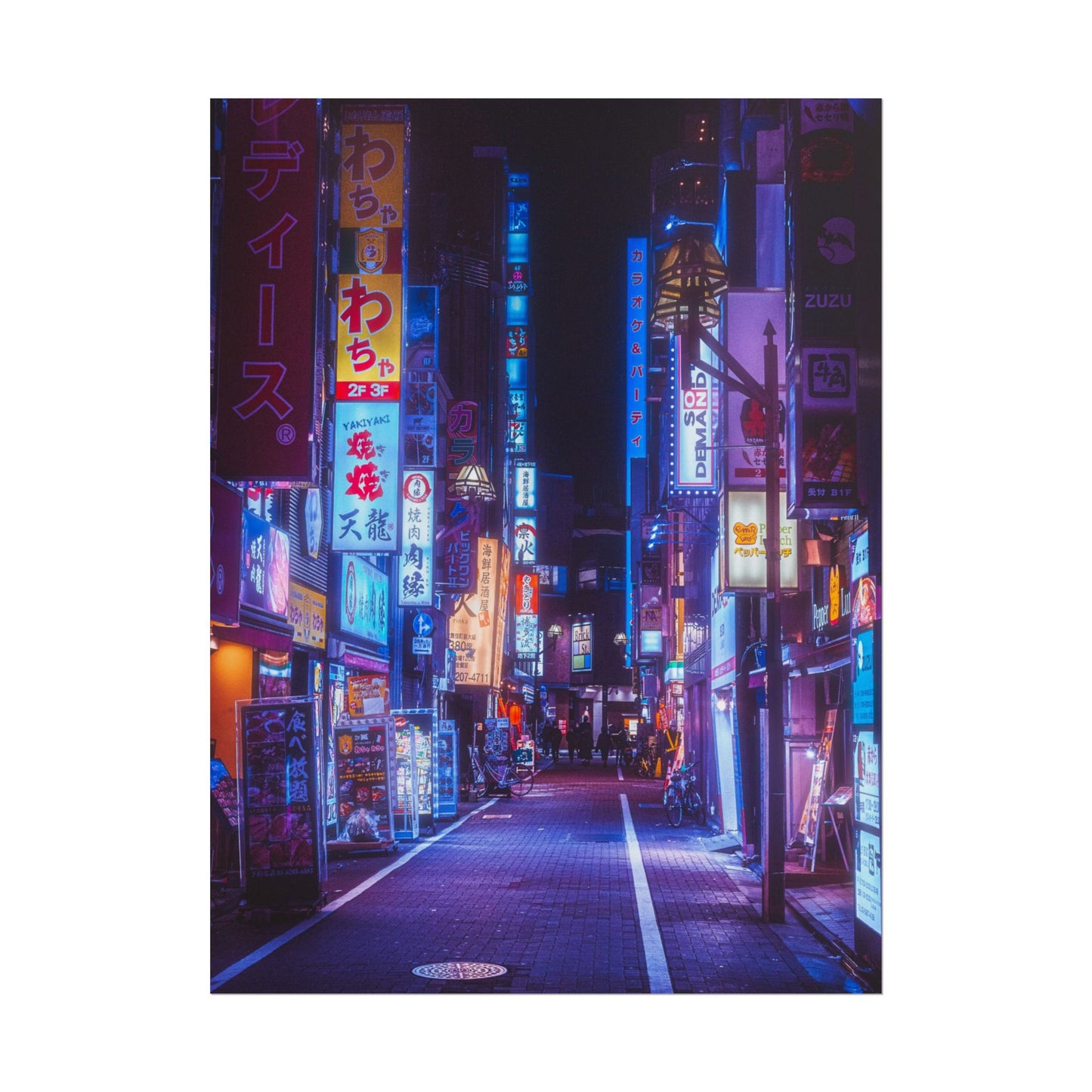 Tokyo Nights Neon Poster