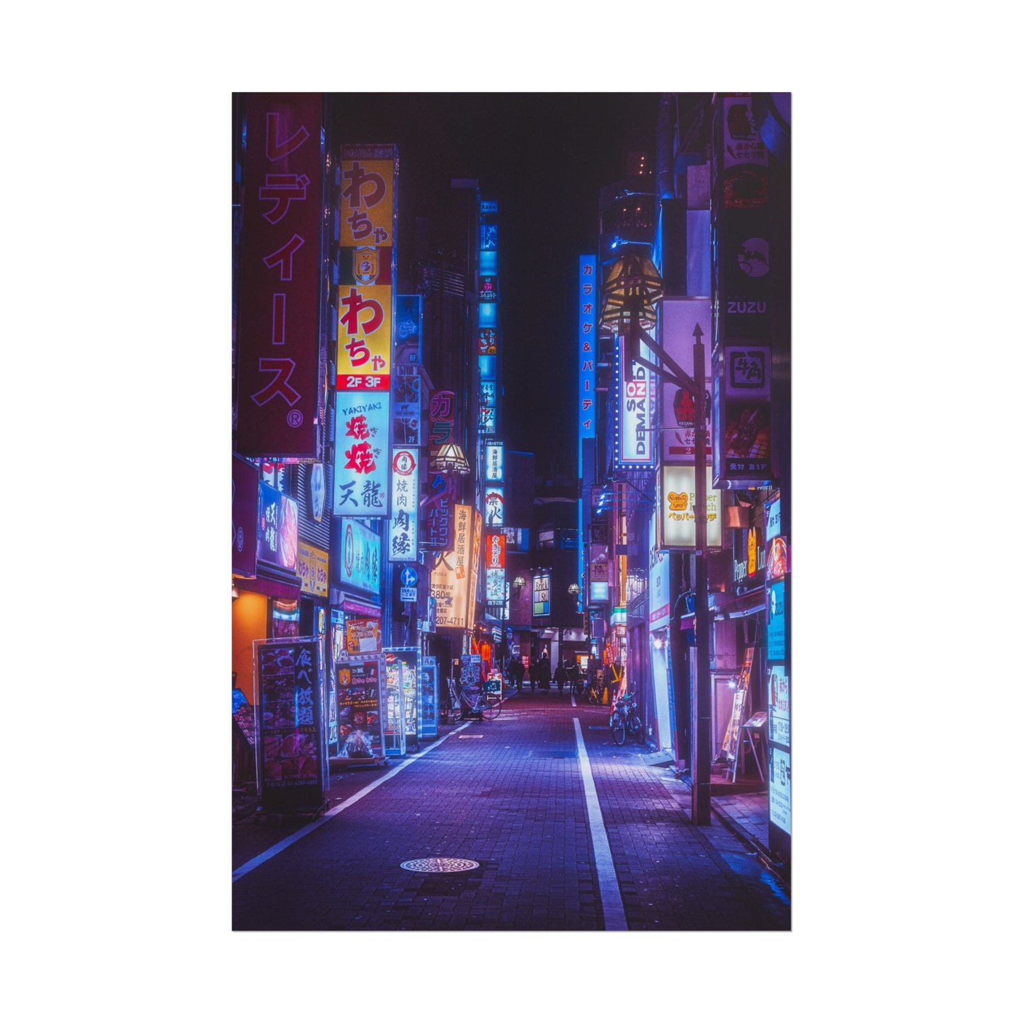 Tokyo Nights Neon Poster