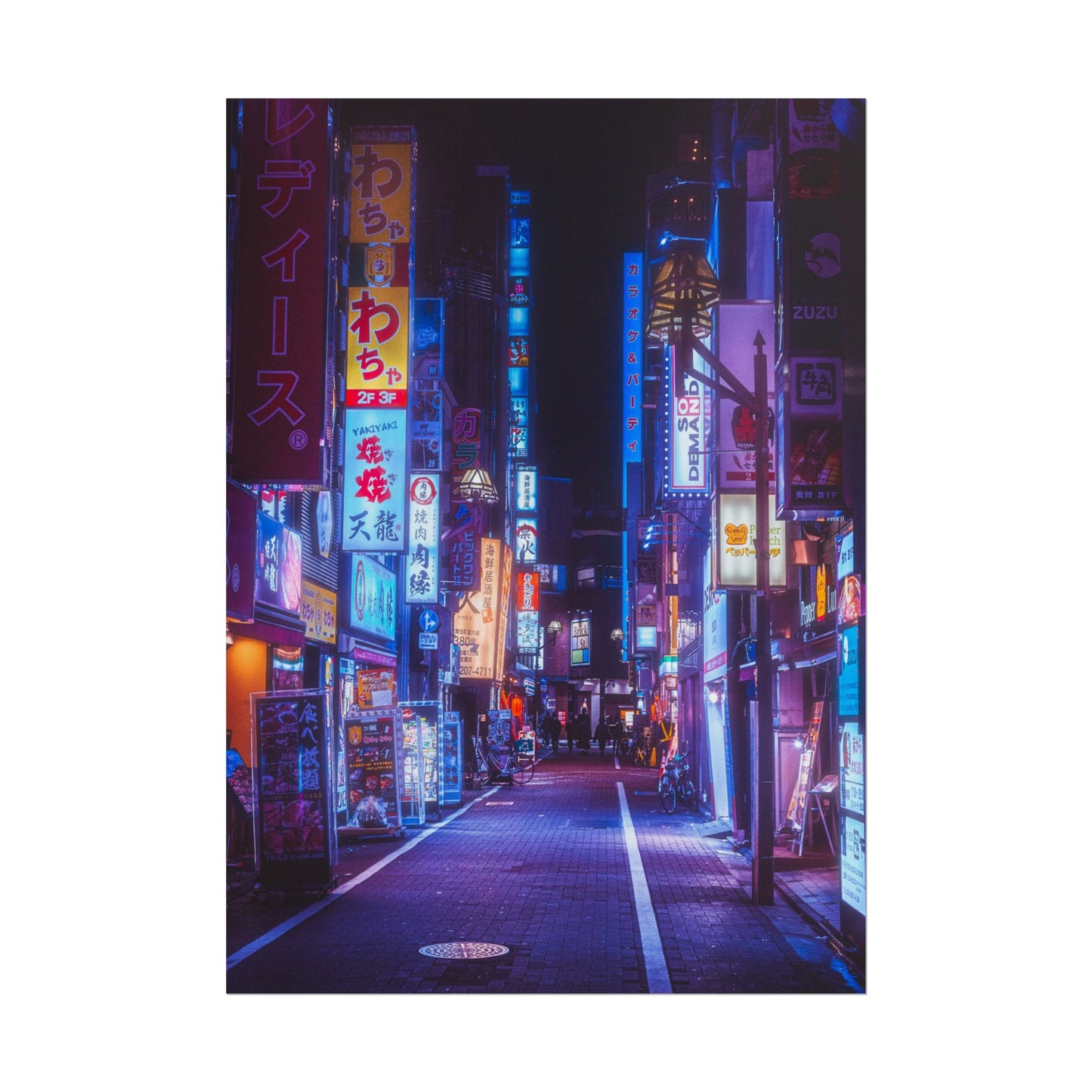Tokyo Nights Neon Poster