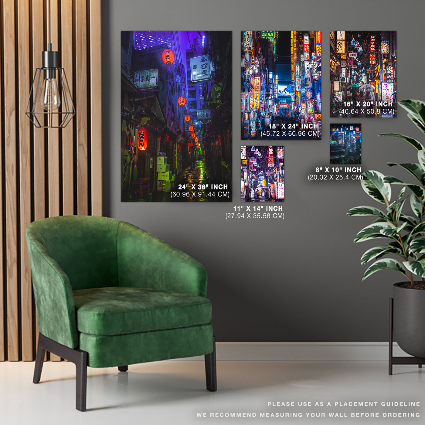 Tokyo Nights Neon Poster
