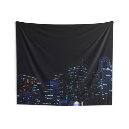 Tokyo Nights Wall Tapestry