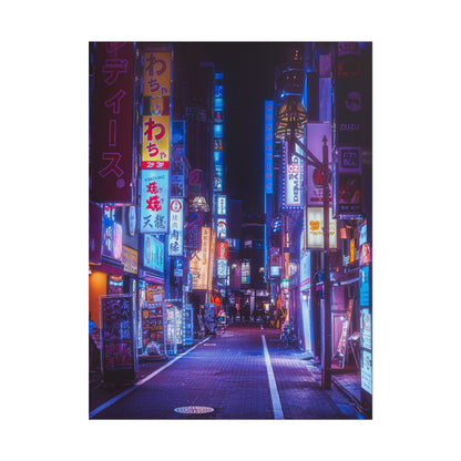Tokyo Nights Neon Poster