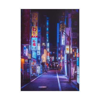 Tokyo Nights Neon Poster