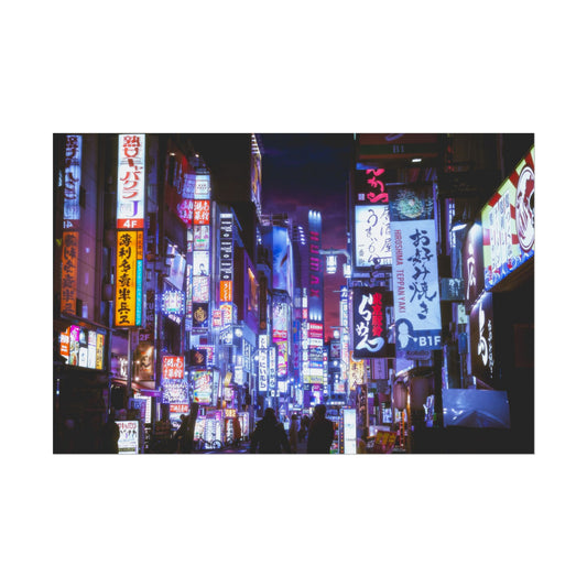 Tokyo Neon Lights Poster